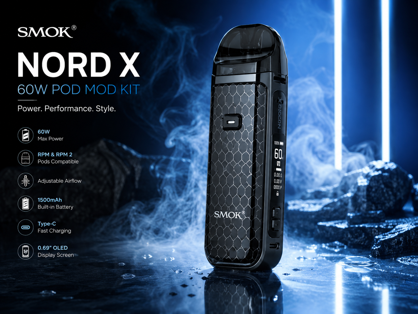 SMOK NORD X 60W Pod Mod Kit