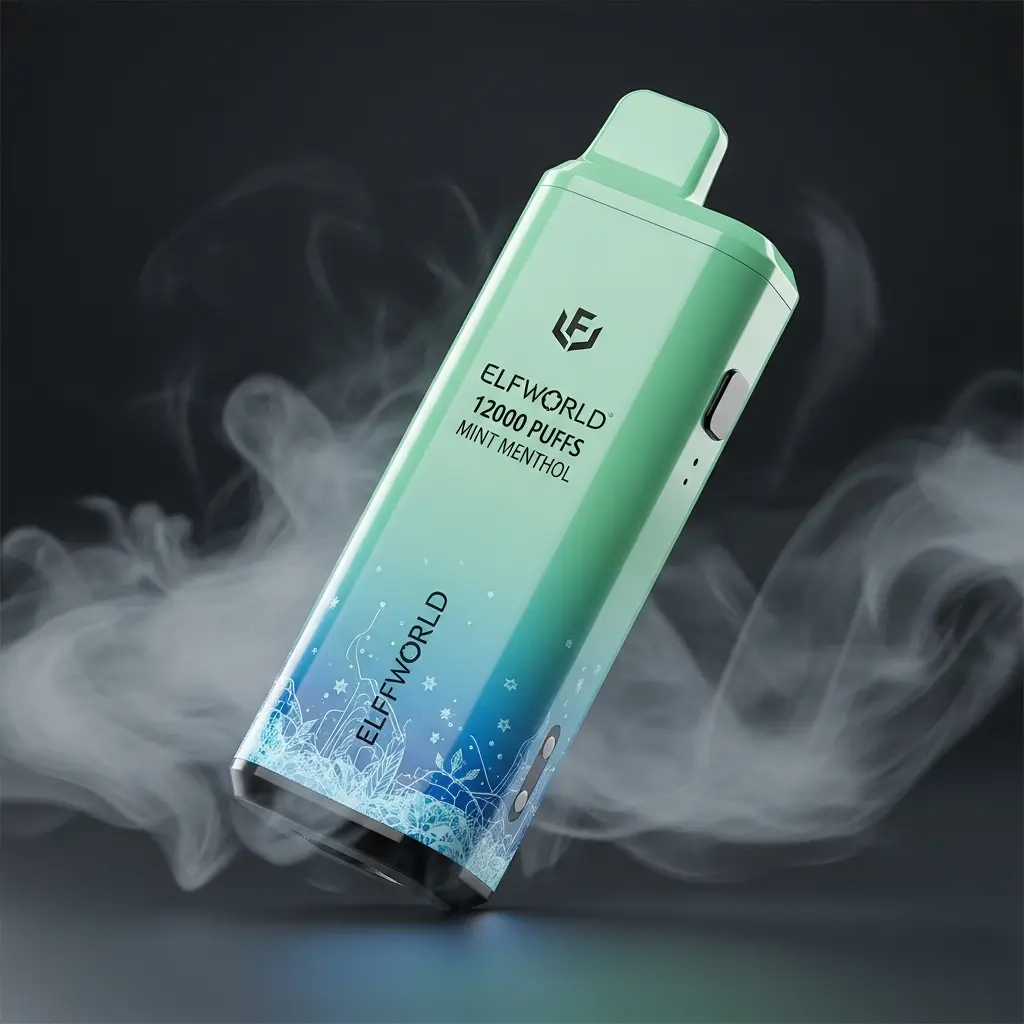 Elfworld 12000 Puffs Mint Menthol Disposable