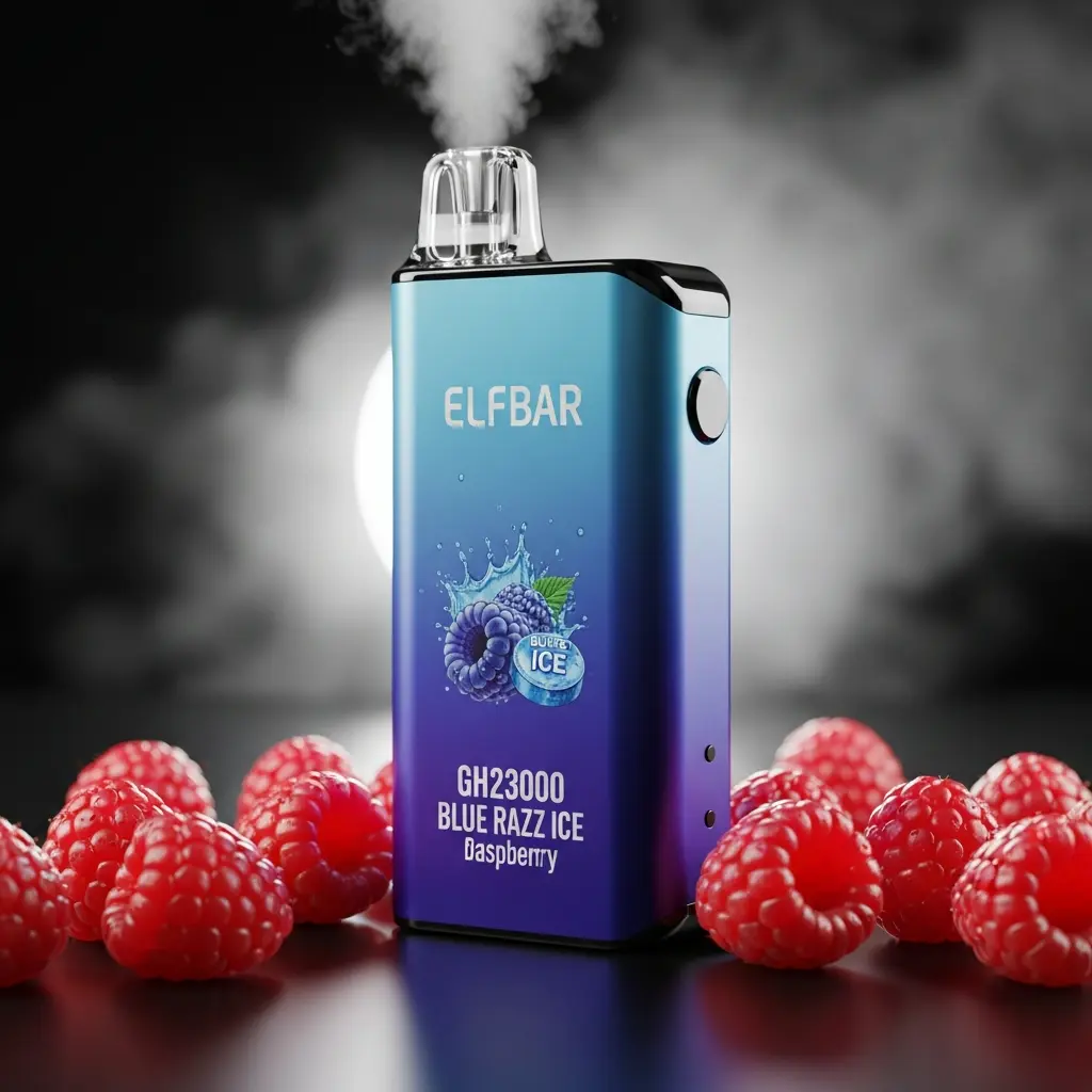 Elfbar GH23000 Blue Razz Ice Raspberry Disposable | Vape Store NCR